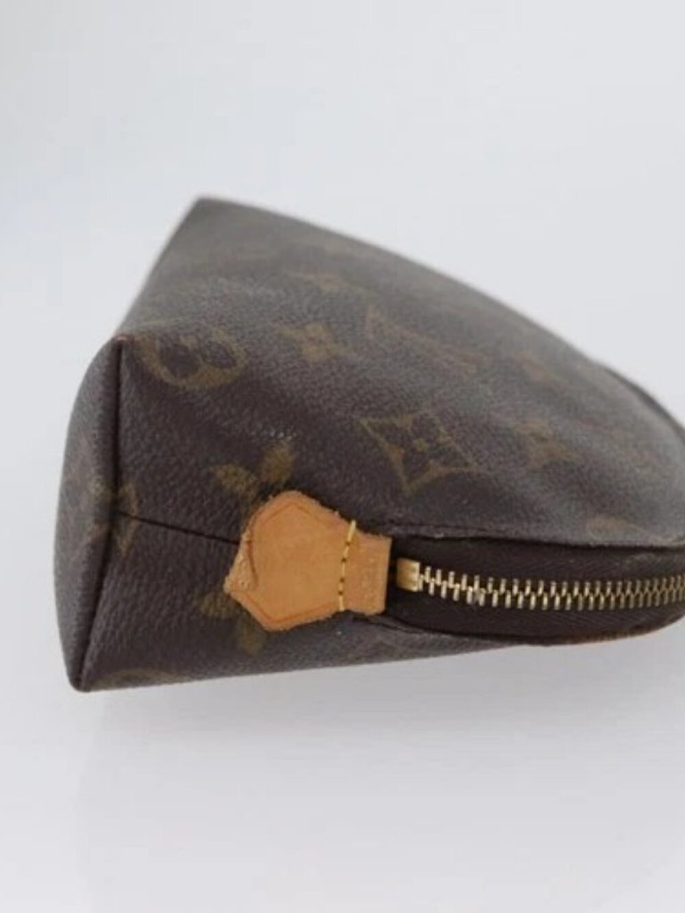 LOUIS VUITTON Monogram Pochette Cosmetic PM Pouch M43998 LV Auth BA11013 - Picture 3 of 15